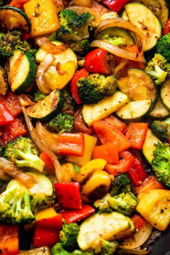 Chicken Vegetables Skillet Recipe