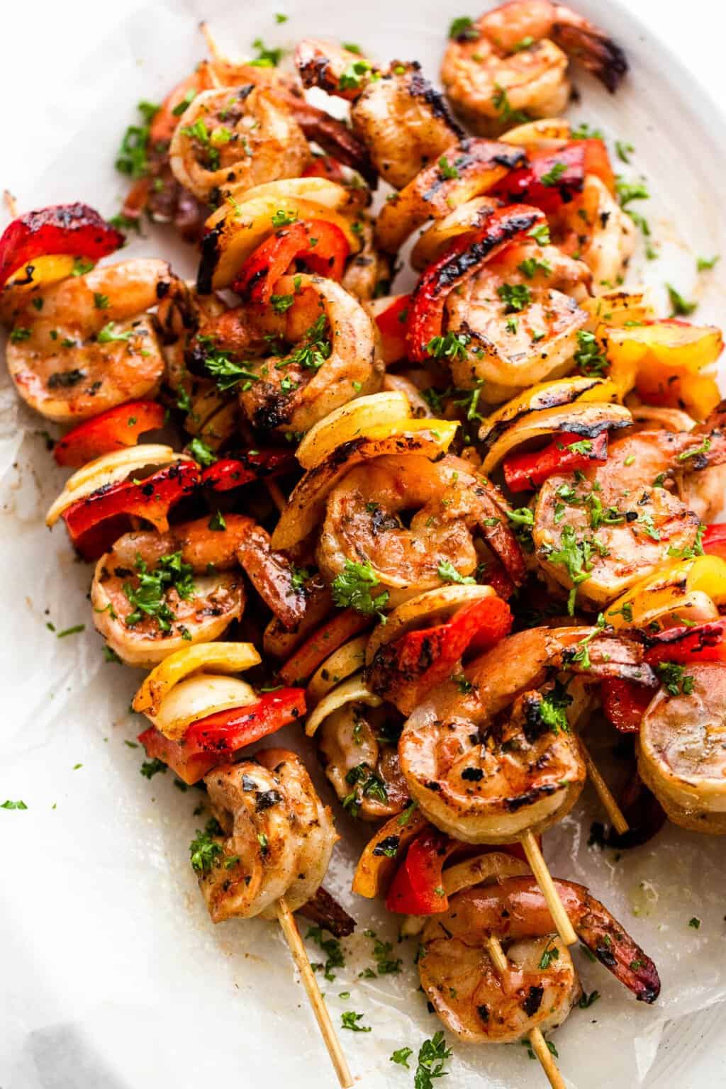 Marinated Grilled Shrimp Kabobs Recipe Diethood