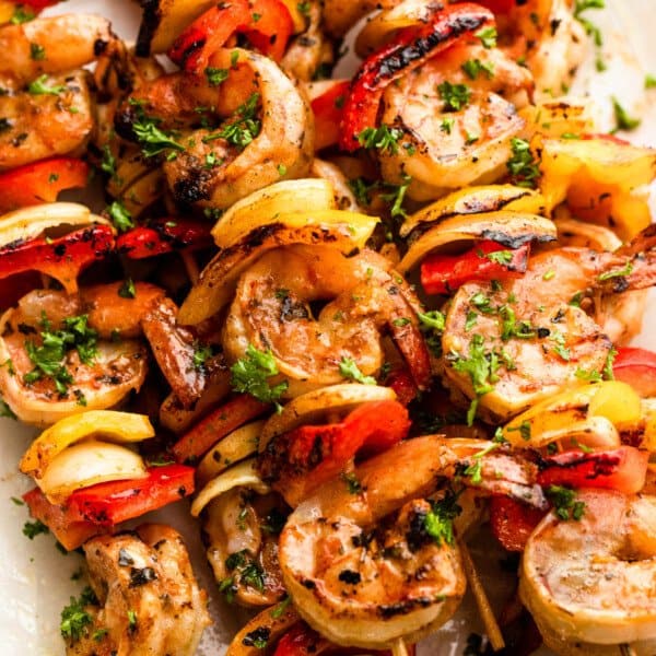 Marinated Grilled Shrimp Kabobs Recipe | Diethood