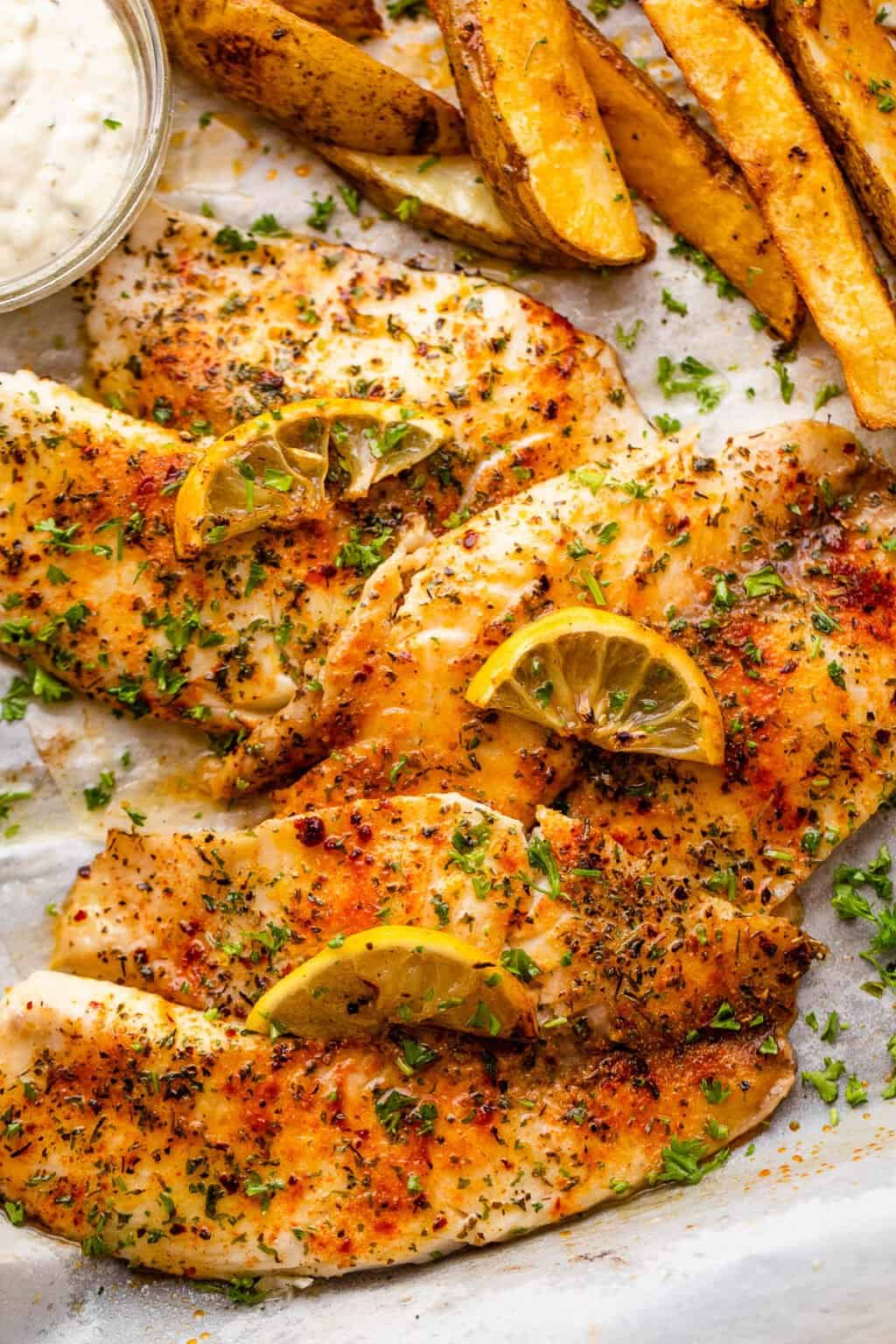 oven-baked-sheet-pan-fish-and-chips-diethood