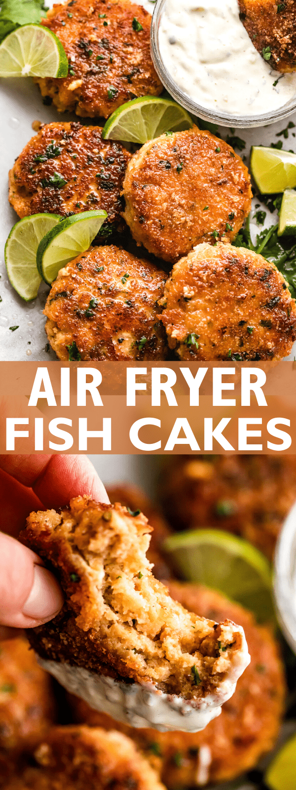 Crispy Air Fryer Fish Cakes Recipe Diethood