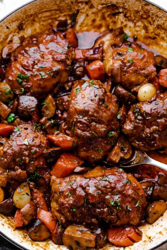 Quick and Easy Coq Au Vin Recipe | Diethood