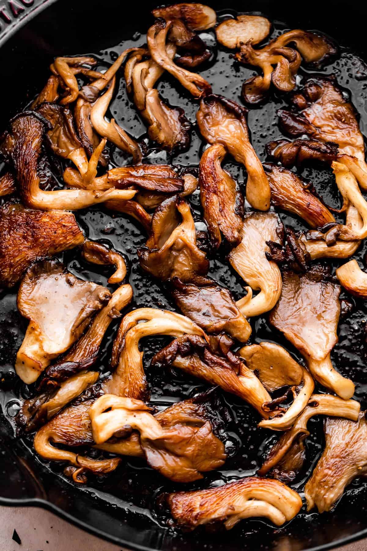 Pan Fried Oyster Mushrooms with Rosemary - Home Cooking Collective