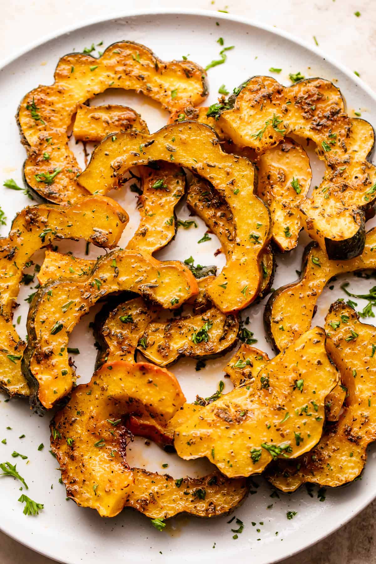 Easy Roasted Acorn Squash Recipe Diethood easy-roasted-acorn-squash-recipe-diethood