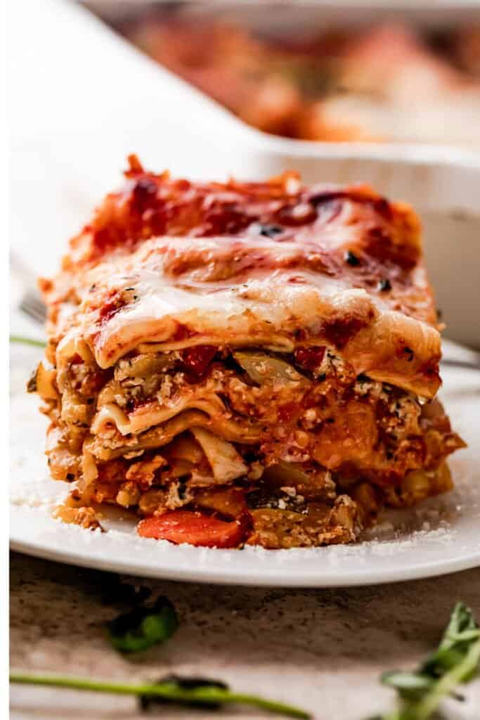 Easy Vegetable Lasagna Recipe | Diethood