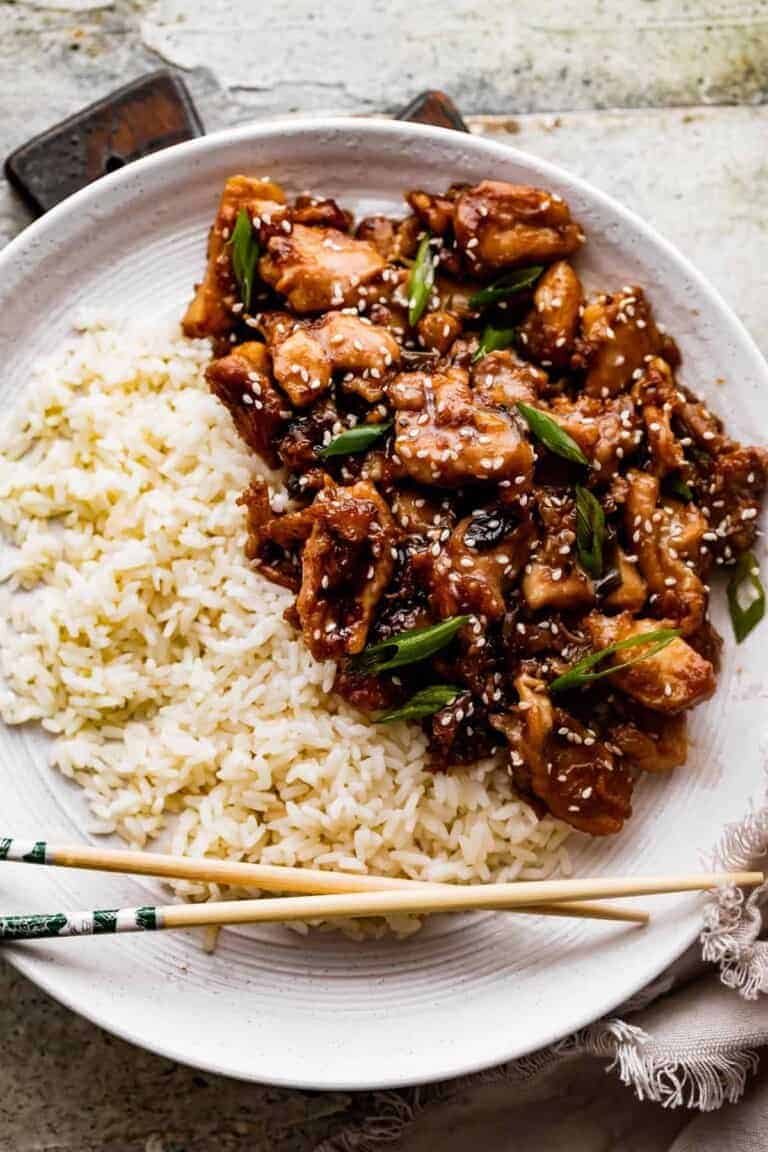 Easy Bourbon Chicken | Diethood