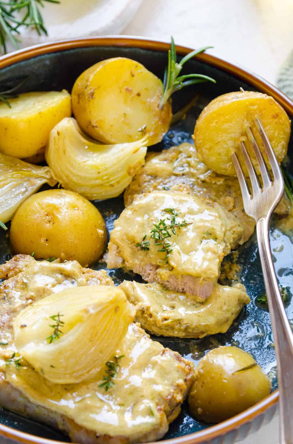 Crock Pot Pork Chops and Potatoes Diethood