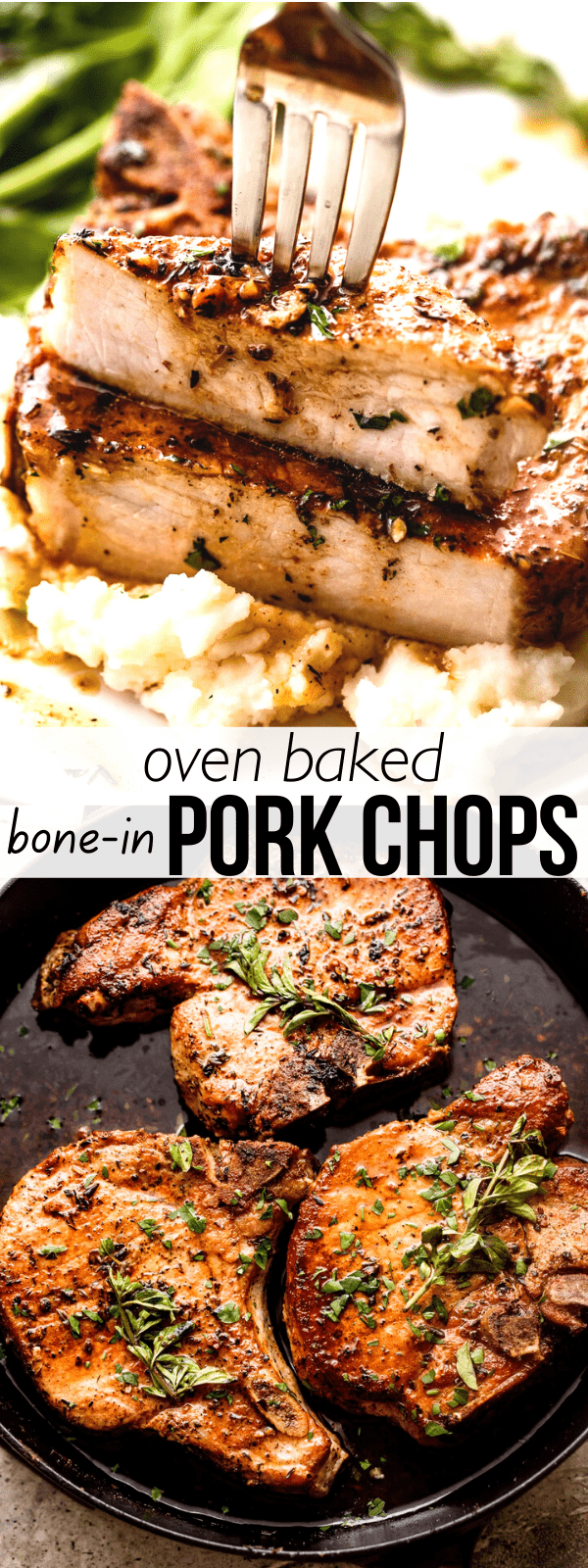 Baked Bone-In Pork Chops | Diethood