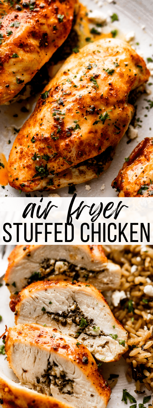 Air Fryer Stuffed Chicken Breast | Diethood