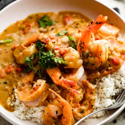 Easy Curried Prawns | Diethood