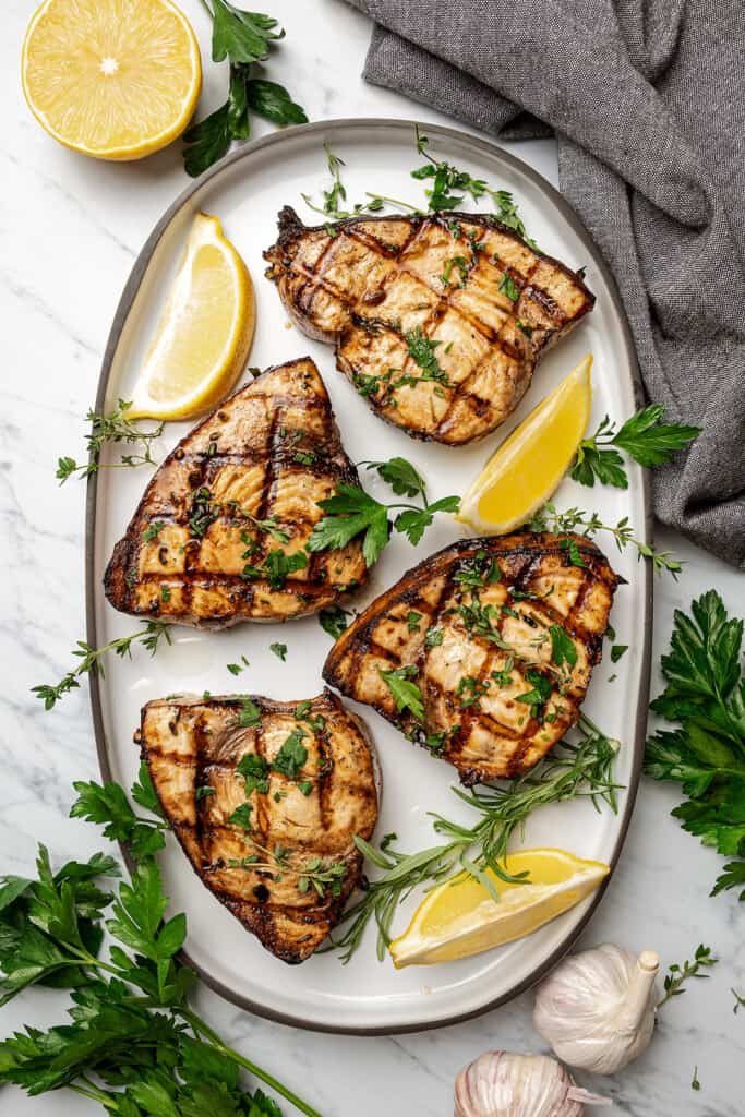 Grilled Swordfish Recipe Diethood   Grilled Swordfish 07 683x1024 