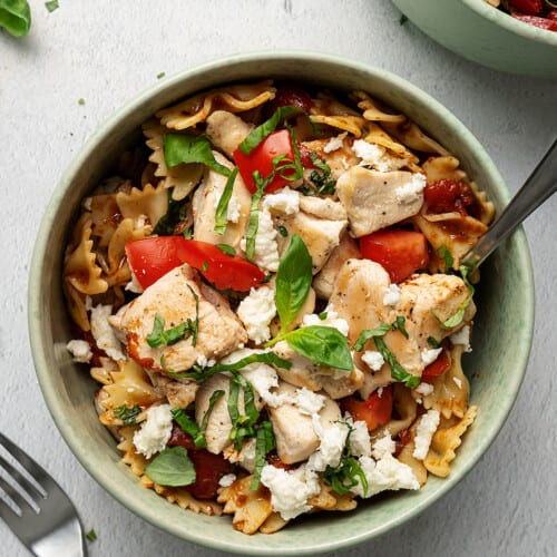 Chicken Bruschetta Pasta | Diethood