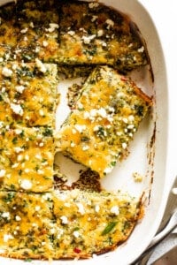 Zucchini Egg Bake | Diethood