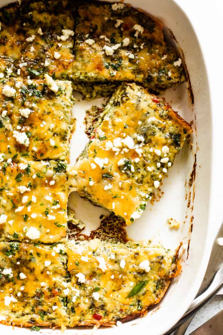 Zucchini Egg Bake Diethood