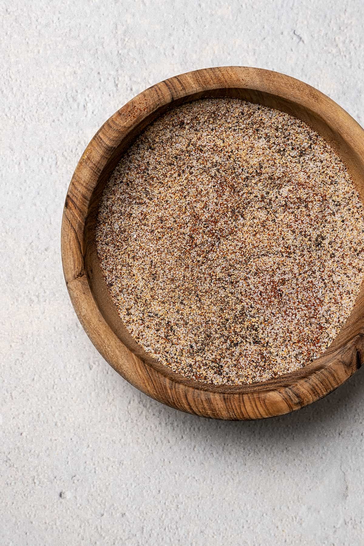 Seasonings blended in a small bowl.