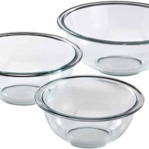 Glass Mixing Bowl Set