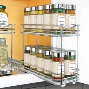 Pull Out Spice Rack Organizer