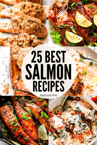 25 best salmon recipes collage