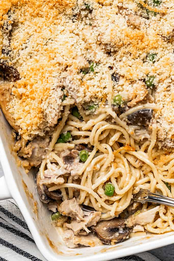 Baked Turkey Tetrazzini | Diethood