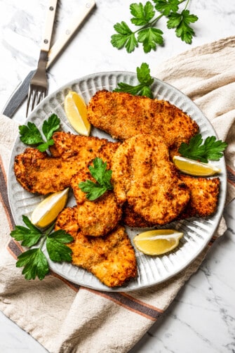 Air Fryer Crispy Chicken | Diethood.com