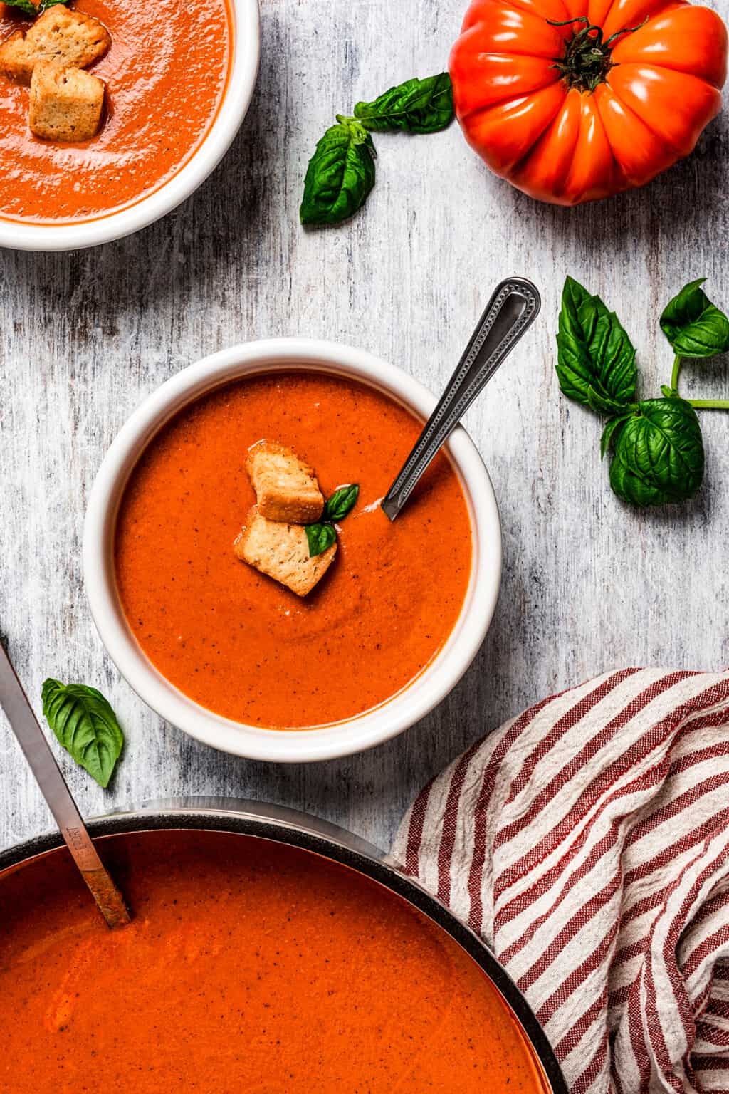 Creamy Tomato Bisque Recipe Diethood Doctor Woao