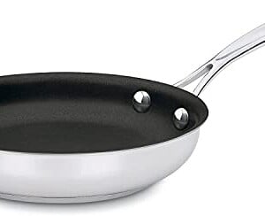 Cuisinart 722-20NS Chef's Classic Stainless Nonstick 8-Inch Open Skillet