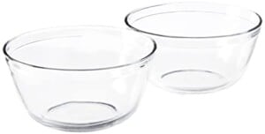 Anchor Hocking Glass Food Prep and Mixing Bowls