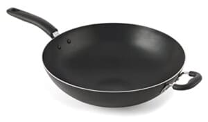 T-fal A80789 Specialty Nonstick Dishwasher Safe Oven Safe PFOA-Free Jumbo Wok Cookware