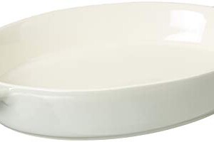 LE REGALO Stoneware Oval Baking Dish