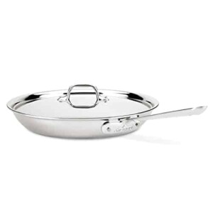 All-Clad 41126 Stainless Steel Fry Pan with Lid