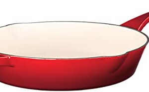 Crock Pot 111980.01 Artisan 10 Inch Enameled Cast Iron Round Skillet