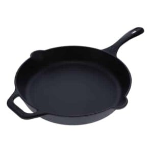 Large Pre-Seasoned Cast Iron Skillet by Victoria