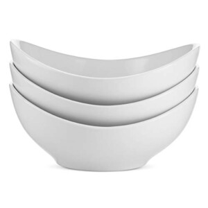 Kook Ceramic serving bowls (white)