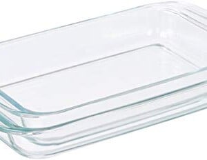 AmazonBasics Glass Oblong Baking Dishes - 2-Pack