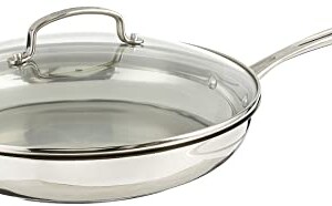 Cuisinart 722-30G Chef's Classic 12-Inch Skillet with Glass Cover