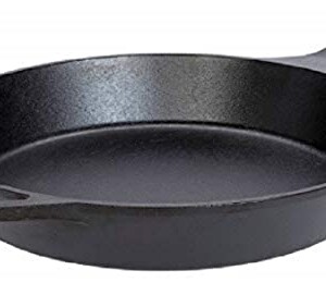 Lodge 15 Inch Pre Seasoned Cast Iron Skillet. XL Classic Cast Iron Skillet for Family Size Meals