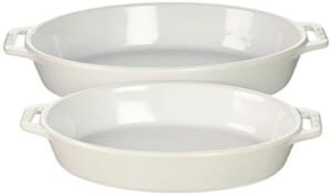 Staub 40508-633 Ceramics Oval Baking Dish Set