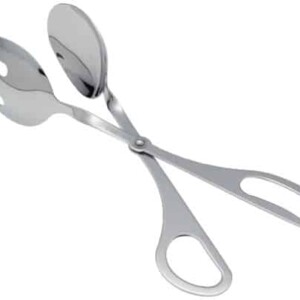 Oneida Raffia 11 1/2-Inch Stainless Steel Salad Tongs