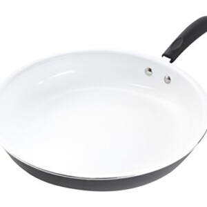 Gibson Home 64584.01 Hummington 12-Inch Ceramic Non-Stick Open Fry Pan