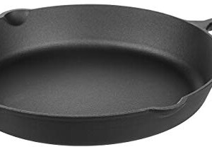 AmazonBasics Pre-Seasoned Cast Iron Skillet Pan