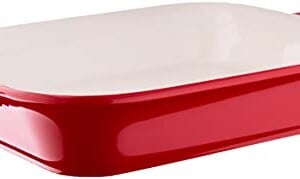 Cuisinart CCB30-27R Chef's Classic Ceramic Bakeware-2 Quart Medium Rectangular Baker