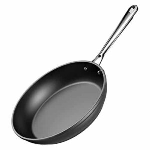 EOE Nonstick Frying Pan - Hard Anodized Aluminum with Anti-Warp Base