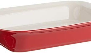 Cuisinart CCB30-36R Chef's Classic Ceramic Bakeware-4 Quart Large Rectangular Baker