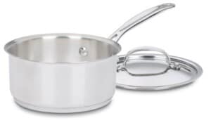 Cuisinart 719-14 Chef's Classic Stainless 1-Quart Saucepan with Cover