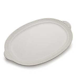Mikasa Italian Countryside Handled Oval Serving Platter