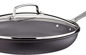 Cuisinart 622-30G Chef's Classic Nonstick Hard-Anodized 12-Inch Skillet with Glass Cover