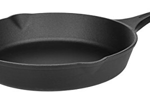 AmazonBasics Pre-Seasoned Cast Iron Skillet - 12-Inch
