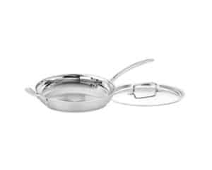 Cuisinart MCP22-30HCN MultiClad Pro Skillet with Helper and Cover
