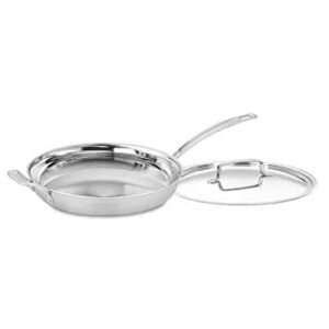 Cuisinart MCP22-30HCN MultiClad Pro Skillet with Helper and Cover