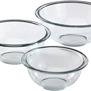 Pyrex Glass Mixing Bowl Set (3-Piece)